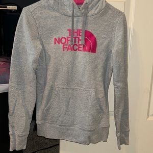 North Face hooded sweatshirt